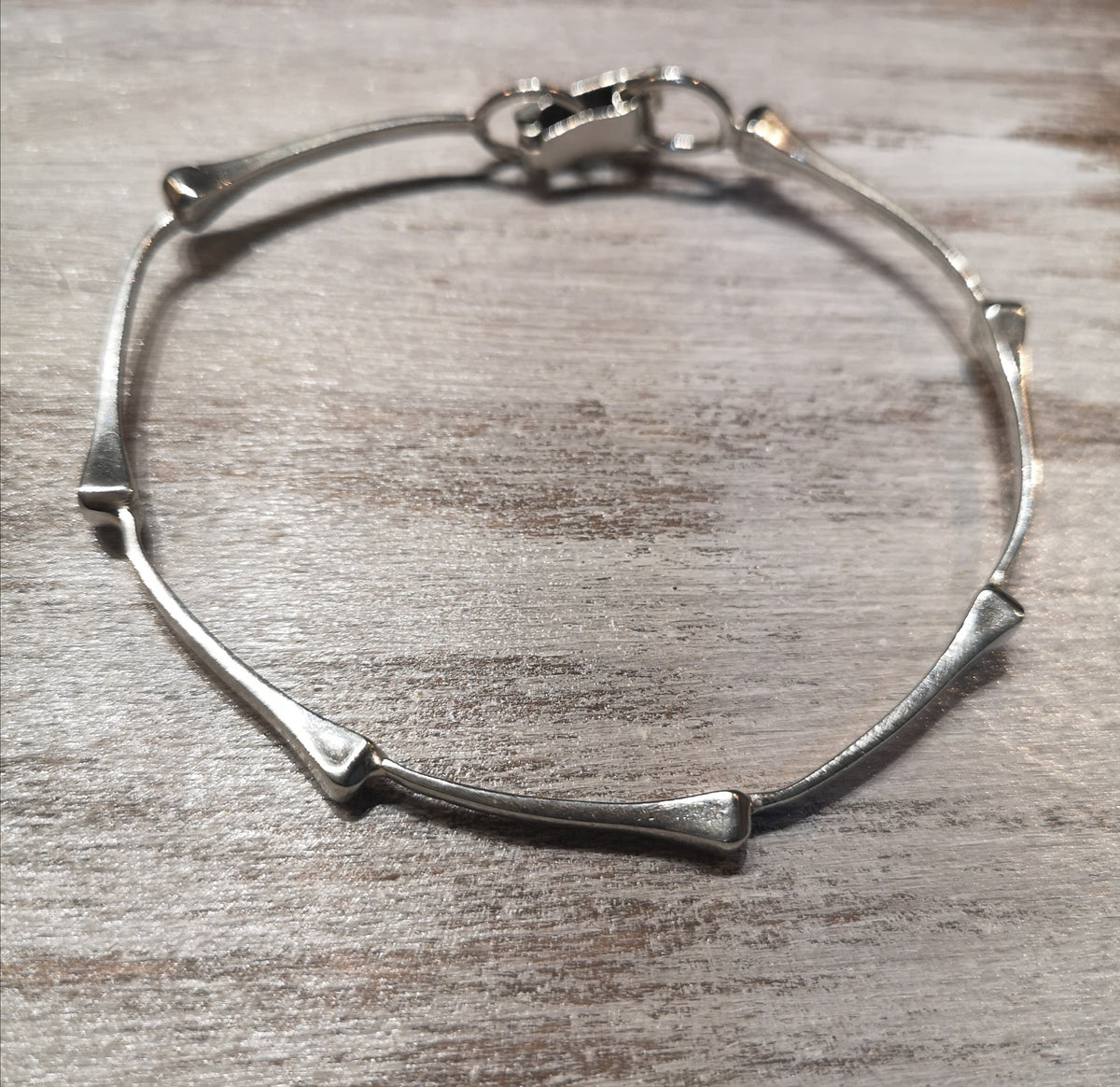 Silver Steed All about hoofnails bangle