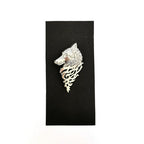 Wolf Head Lapel Pin