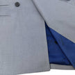 Grey Double Breasted Linen Suit