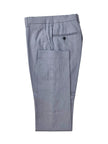 Grey Double Breasted Linen Suit