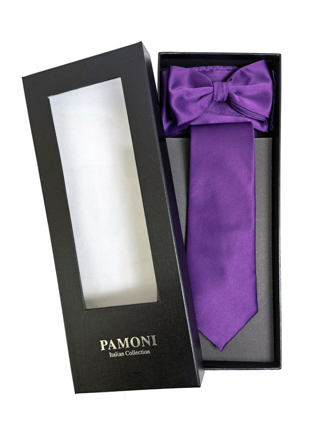Cravate et Nœud Papillon Violets