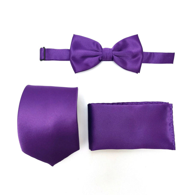 Cravate et Nœud Papillon Violets