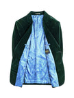 Green Velvet Blazer