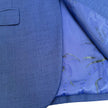 Blue 3-Piece Tuxedo With Wide Shawl Lapel