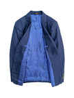 Marine Blue Birdseye Slim Fit Suit