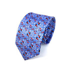 Blue Floral Tie