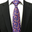 Lilac Pink Floral Tie