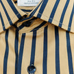 Gold With Black Bold Stripe Shirt