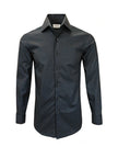 Plain Black Slim Fit Shirt