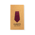 Magenta Geometric Tie & Pocket Square Set