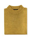 Mustard High Neck Slim Fit Jumper