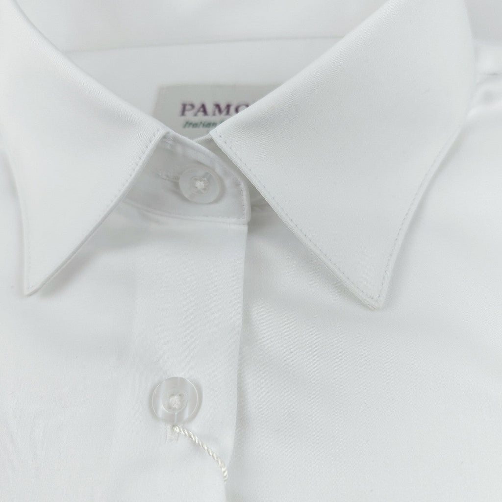 Women's Classic White Fitted Shirt