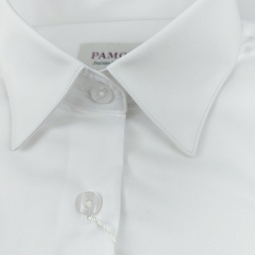 Women's Classic White Fitted Shirt