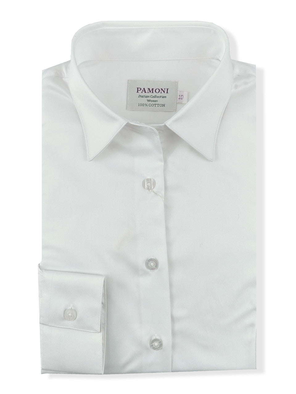 Women's Classic White Fitted Shirt