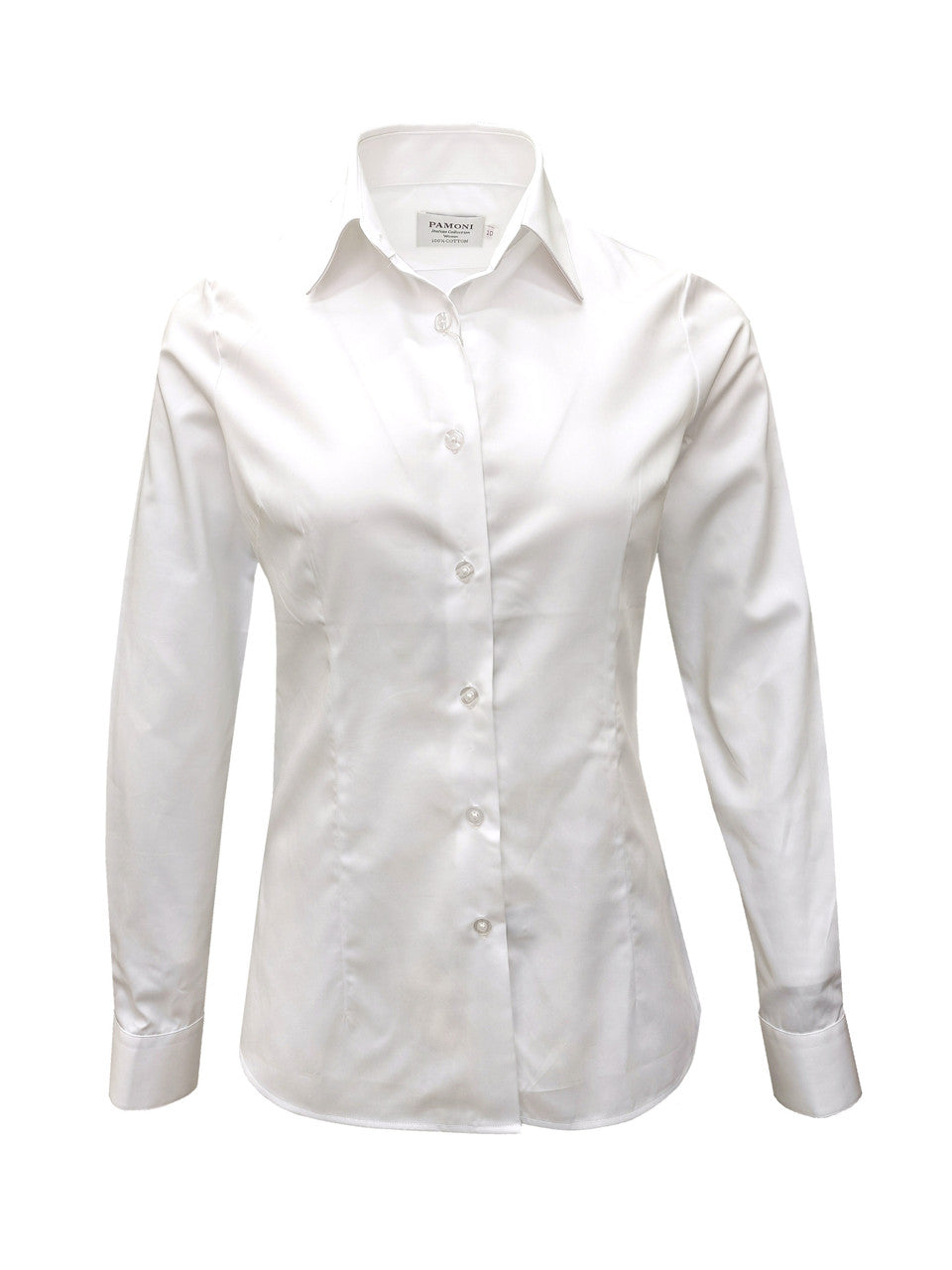 Women's Classic White Fitted Shirt
