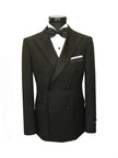 Men’s Black Double-Breasted Dinner Suit