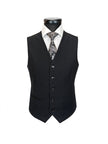 Men’s Black 3-Piece Slim Fit Suit