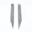 Aspen Silver Statement Cascade Earrings