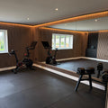 20mm PRO Rubber Gym Flooring Tiles – Smooth Top Surface - UK's Top Rated