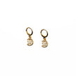 Starlie Celestial Moon and Star Mini Huggie Hoops