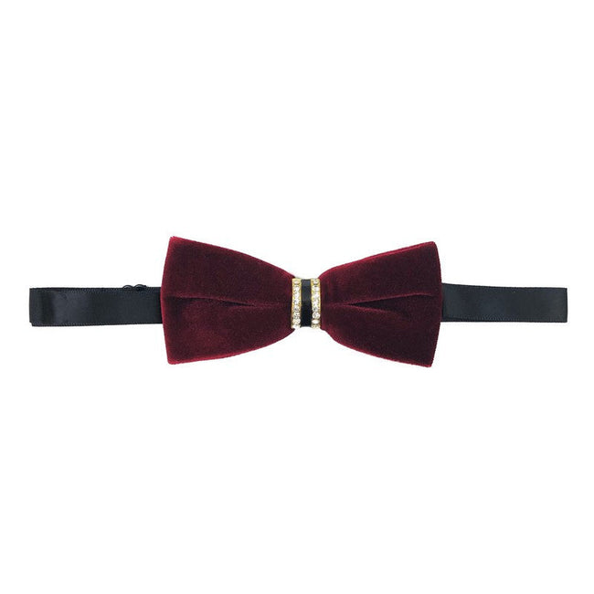 Nœud Papillon Fin en Velours (2 coloris)