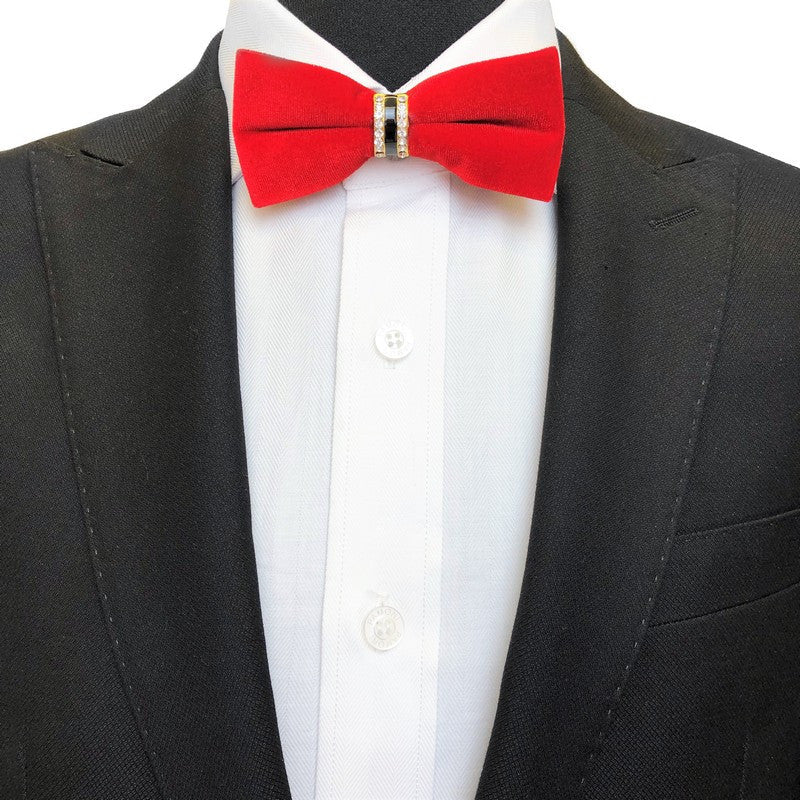 Slim Velvet Bow Tie (2 Colours)