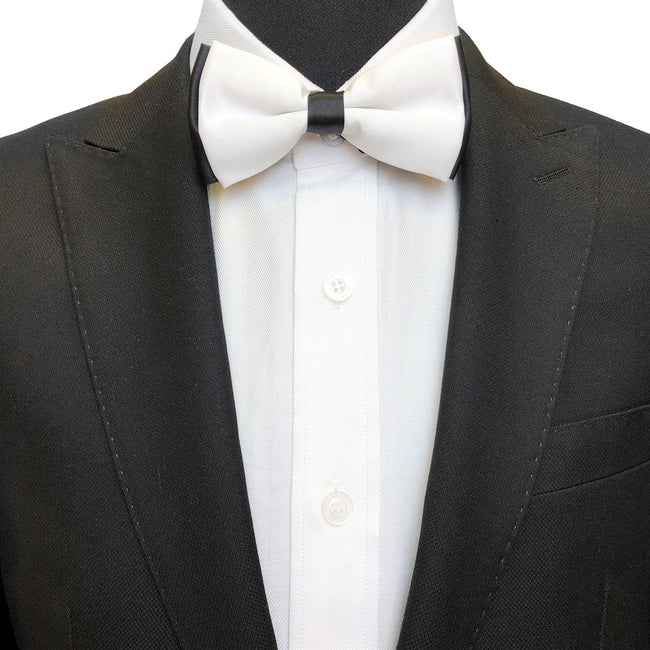 Nœud papillon bicolore (2 styles)