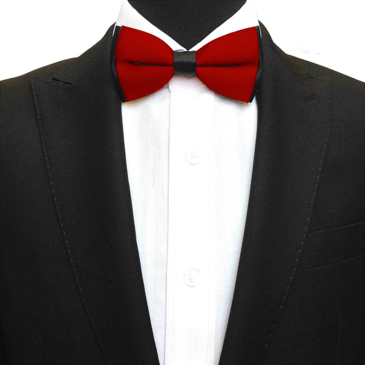 Double Coloured Bow Tie (2 styles)