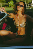 HONEYCOMB BIKINI TOP