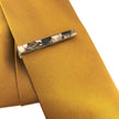 Brown Marble Effect Tie Clip