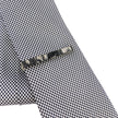 Grey Marble Effect Tie Clip