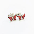 Butterfly Metal Cufflinks