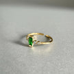 Clarissa Luxe 18k Gold Plated Jewel Ring