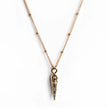 Samira 18k Gold Plated Jewelled Pendant Necklace