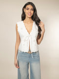 Isabel Gilet - Ecru