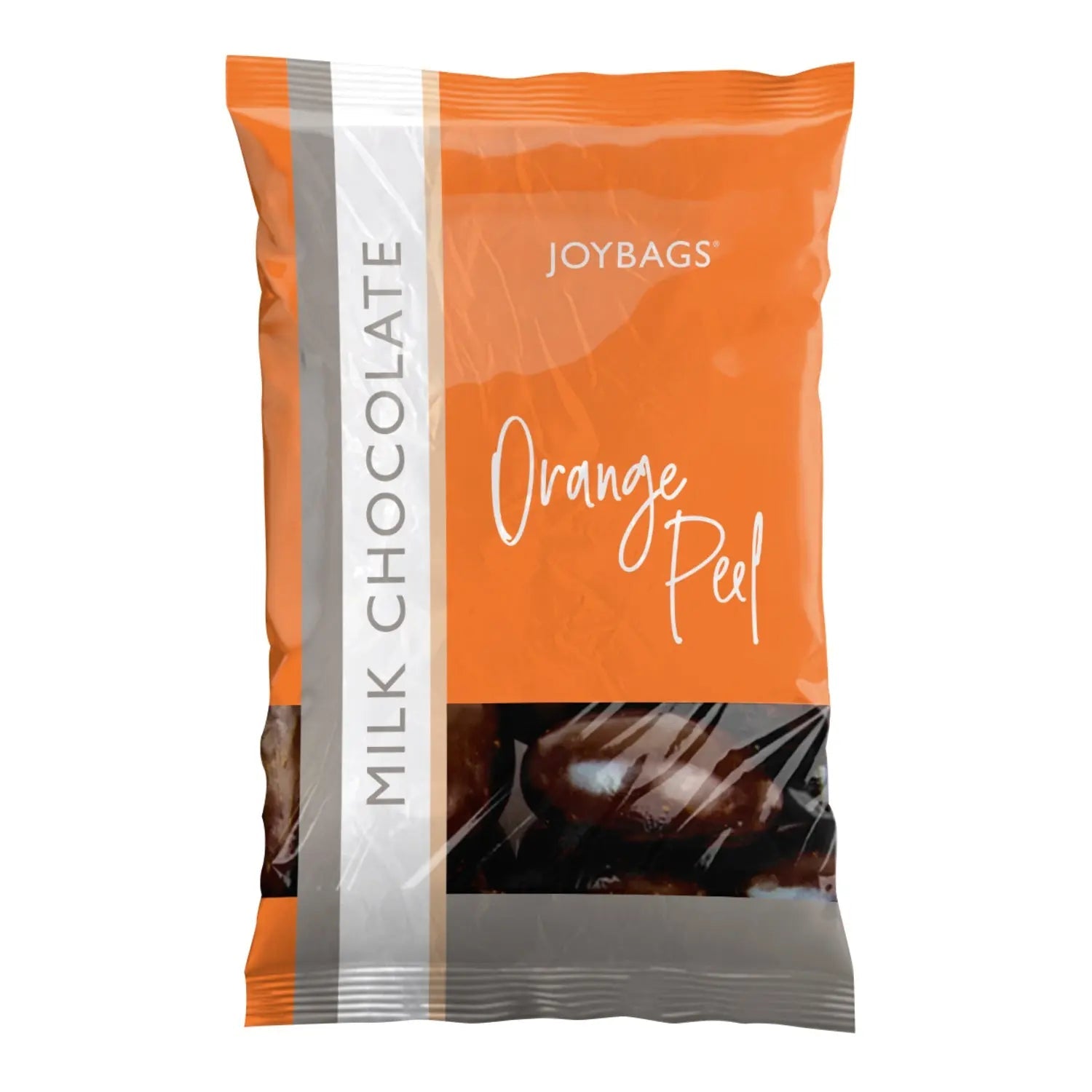 Joybags milk chocolate covered orange peel