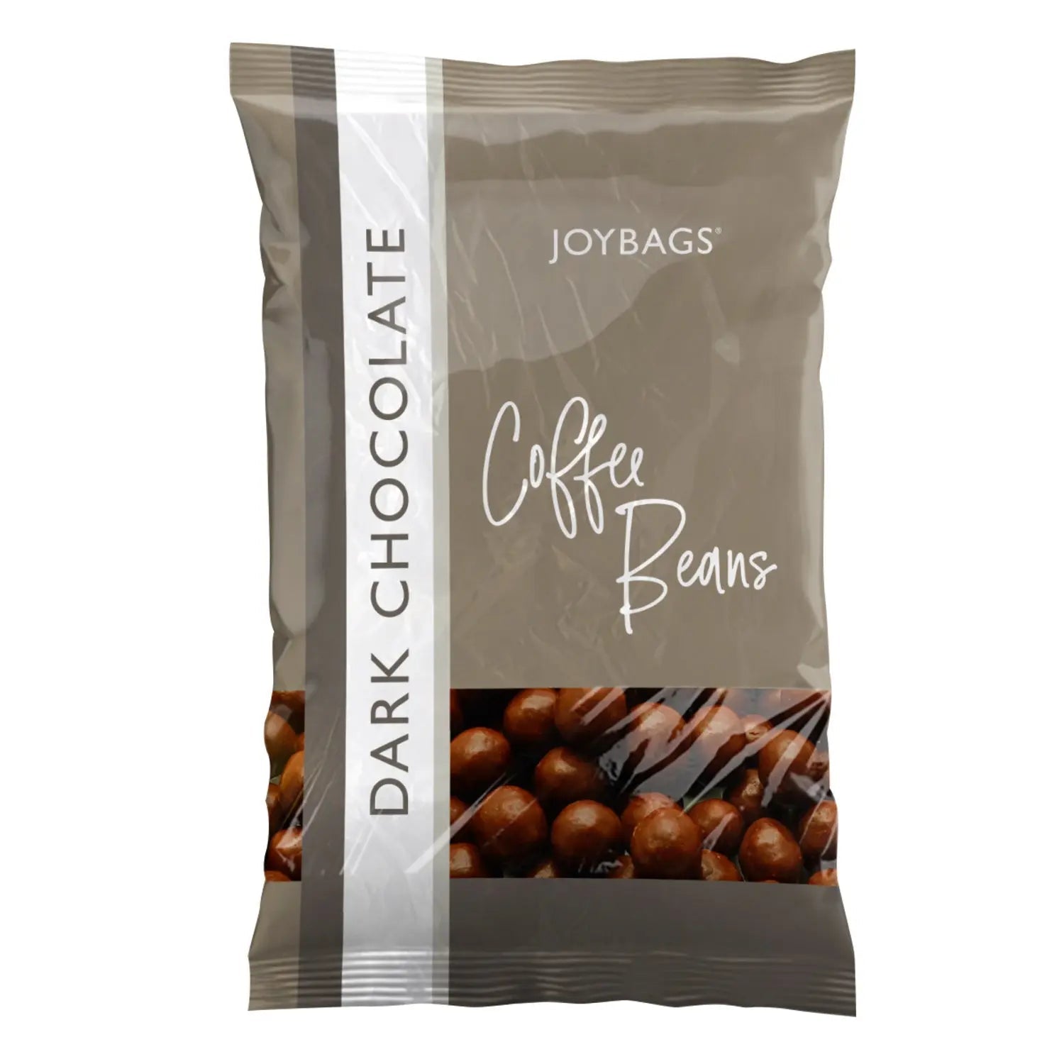 Joybags dark chocolate covered coffee beans
