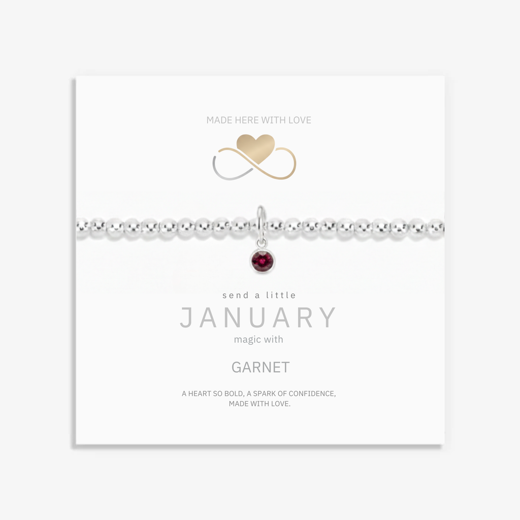 Garnet Jewellery Set | Bracelet & Ring Set