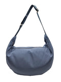 Jessie Oversized Crescent Bag - Teal