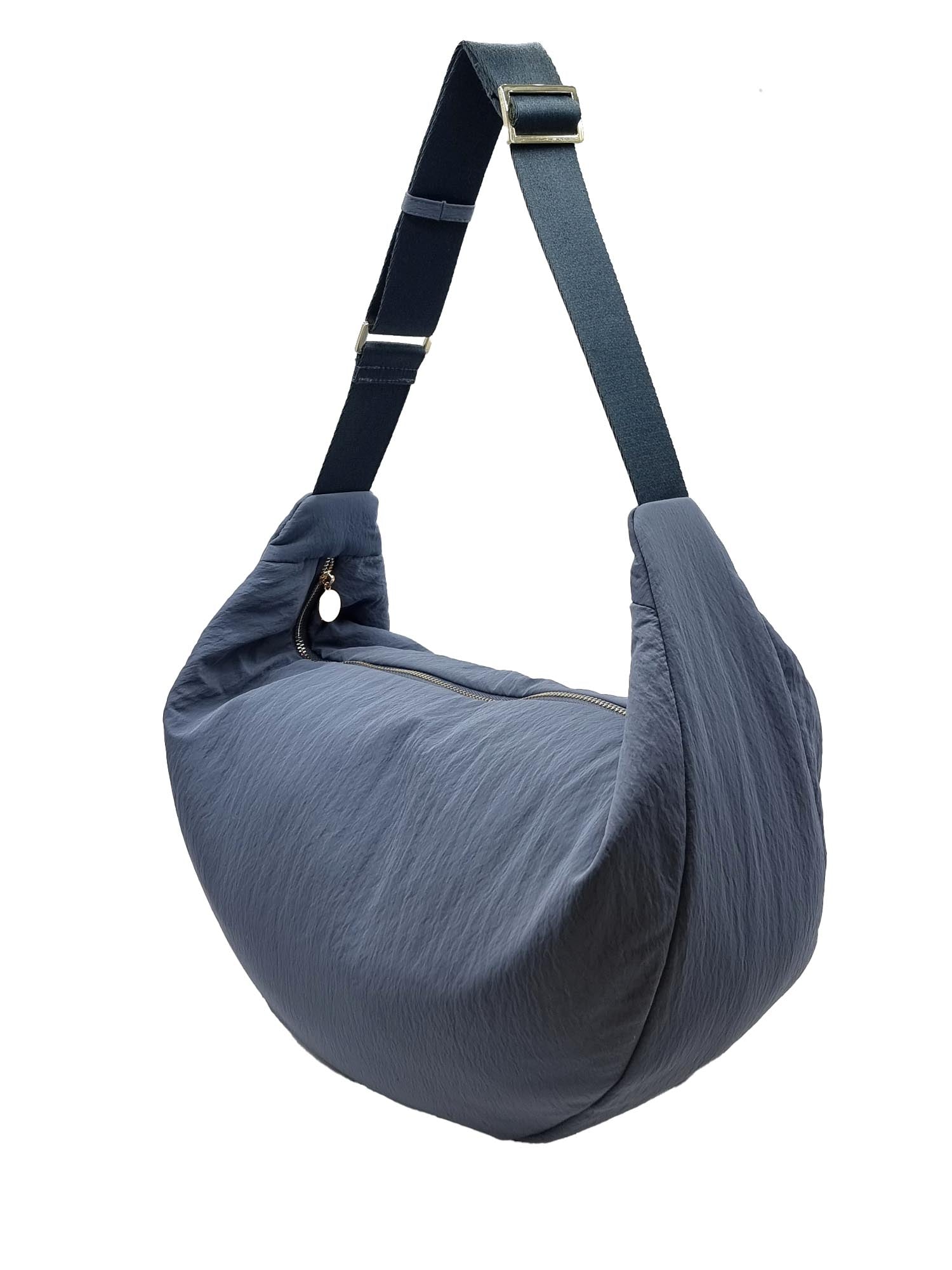 Jessie Oversized Crescent Bag - Teal
