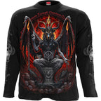 BAPHOMET - Camiseta de manga larga negra