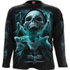GHOST SKULL - Longsleeve T-Shirt Black