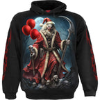 SANTA CLOWN - Sudadera con Capucha Negra