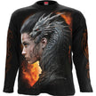 DRACO QUEEN - Longsleeve T-Shirt Black