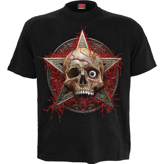 MALÉDICTION RAMPANTE - T-shirt Noir