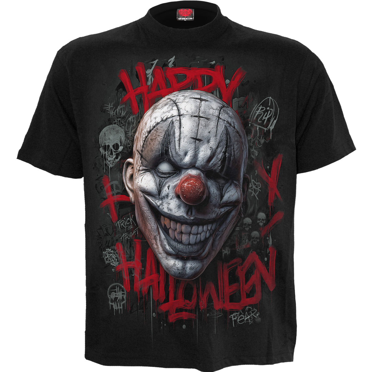 FELIZ HORRORWEEN - Camiseta Negra