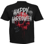 FELIZ HORRORWEEN - Camiseta Negra