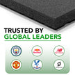 43mm PRO Anti-Shock Rubber Gym Flooring Tile