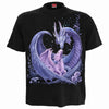 MATERNAL INSTINCTS - Front Print T-Shirt Black