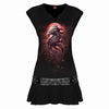 OAK DRAGON - Stud Waist Mini Dress Black